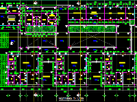 Bản vẽ,Bản vẽ autocad,Trường mầm non,1 tầng,kiến trúc mầm non,kiến trúc trường mầm non